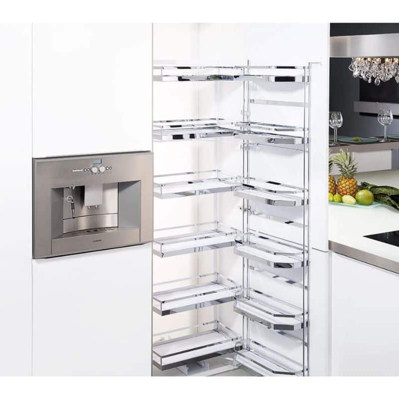 Ảnh bộ kệ đựng thực phẩm 6 tầng 450/1700mm TANDEM Hafele 545.94.612 Ảnh bộ kệ đựng thực phẩm 6 tầng 450/1700mm TANDEM Hafele 545.94.612