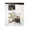 Tủ đồ khô 600mm Tandem Pantry Hafele 545.94.650 1 Ảnh thực tế bộ kệ đựng thực phẩm 3 tầng 600/800mm TANDEM PANTRY Hafele 545.94.650