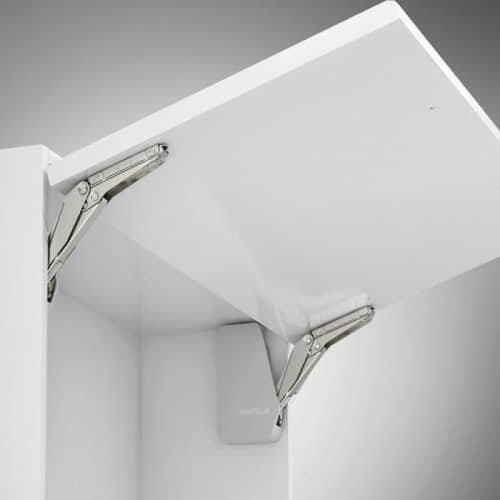 Ảnh bộ tay nâng FREE FLAP 3.15 Hafele 493.05.860 nắp xám