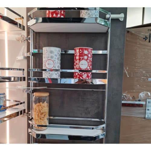 Bộ kệ đựng thực phẩm 6 tầng 500/1700mm TANDEM Hafele 545.94.632 6 Ảnh thực tế bộ kệ đựng thực phẩm 6 tầng 500/1700mm TANDEM Hafele 545.94.632