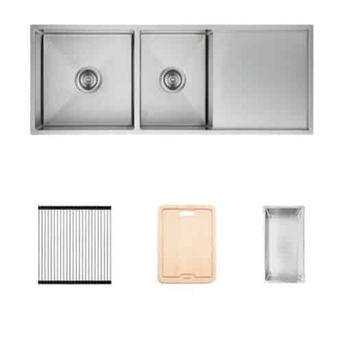 Bộ chậu rửa và phụ kiện Hafele HS21-SSD2S90L 567.94.059