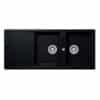 Chậu rửa bát đá Hafele HS20-GKD2S80 570.33.330