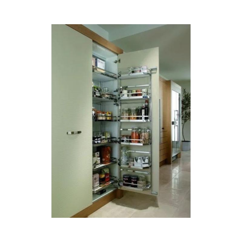 Bộ kệ đựng thực phẩm 6 tầng 500/1700mm TANDEM Hafele 545.94.632 Bộ kệ đựng thực phẩm 6 tầng 500/1700mm TANDEM Hafele 545.94.632