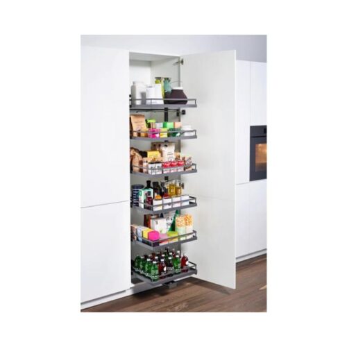 Kệ đựng thực phẩm 5 tầng Kesseböhmer Tandem Solo Hafele 549.77.796