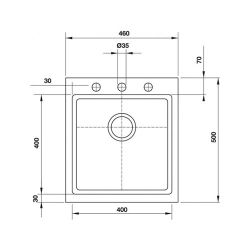 Chậu rửa bát Hafele HS G4650 565.84.361