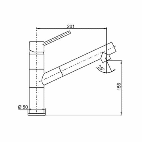 Vòi rửa bát Hafele HF-GC311 569.15.311
