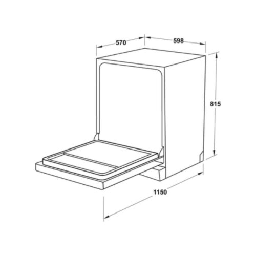 Máy rửa bát Hafele HDW-SI60AB 538.21.320 (2)