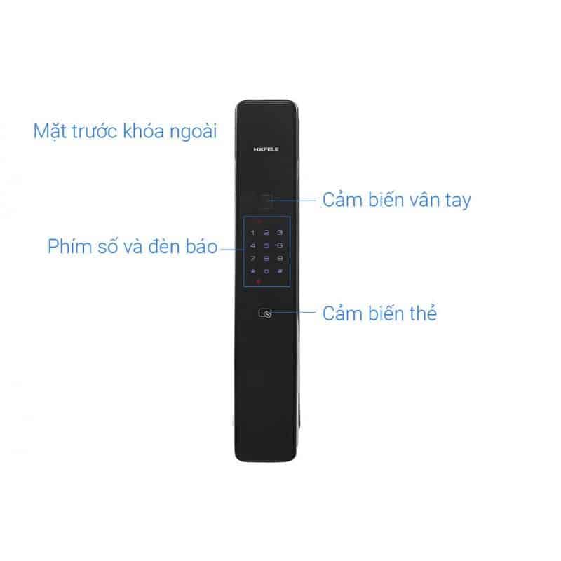 Mô tả Khóa điện tử Hafele PP9000 912.05.691 Mô tả Khóa điện tử Hafele PP9000 912.05.691