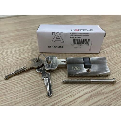 Ảnh Ruột khóa 2 đầu Hafele 916.96.007, 60mm Đồng thau