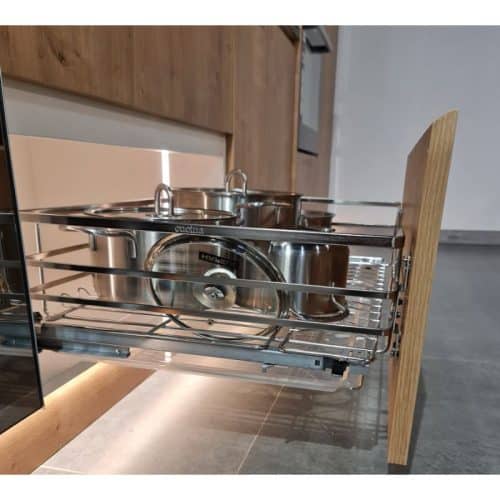 Ảnh thực tế bộ rổ xoong nồi CAPPELLA Cucina 549.08.027 Inox 304