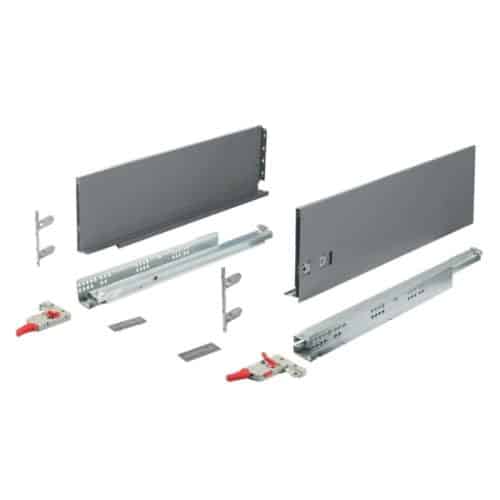 Ảnh thực tế ray hộp Alto-S chiều cao 120mm Hafele 552.35.375