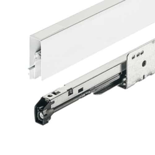 Bộ ngăn kéo Hafele 513.29.715 Matrix Box P35 PTO SC 16/60/1200/500 mm trắng mờ