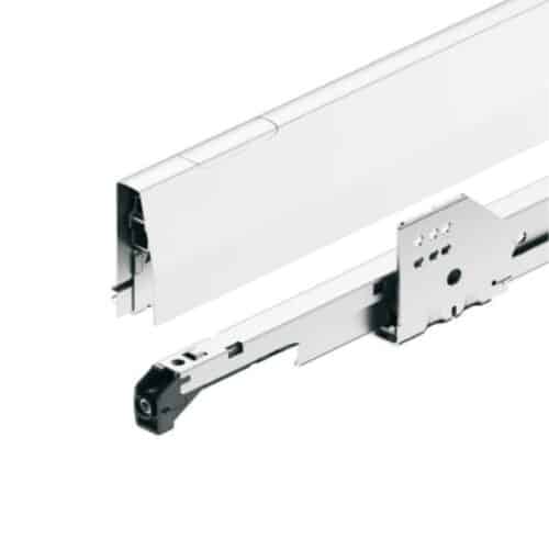 Bộ ngăn kéo Hafele 513.30.735 Matrix Box P50 16/92/1200/500 trắng mờ