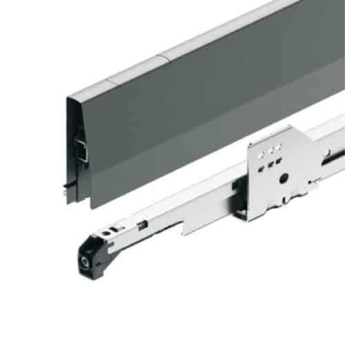 Bộ ngăn kéo Hafele 513.31.335 Matrix Box P50 16/115/1200/500 mm xám đậm
