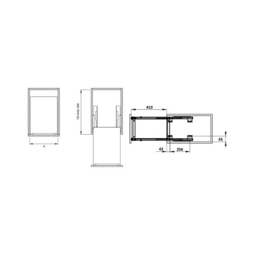 Thiết kế của Bộ rổ gia vị SONATA Cucina 549.20.233 mạ chrome
