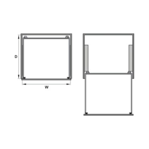 Thiết kế của Bộ rổ xoong nồi CAPPELLA Cucina 549.08.026 Inox 304