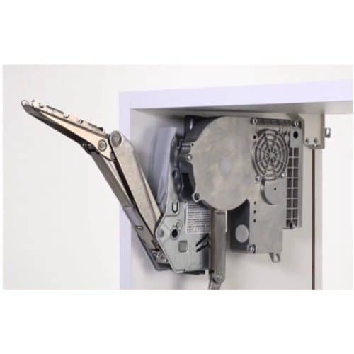 Chi tiết bộ tay nâng FREE FLAP 1.7E Hafele 372.29.701 nắp xám