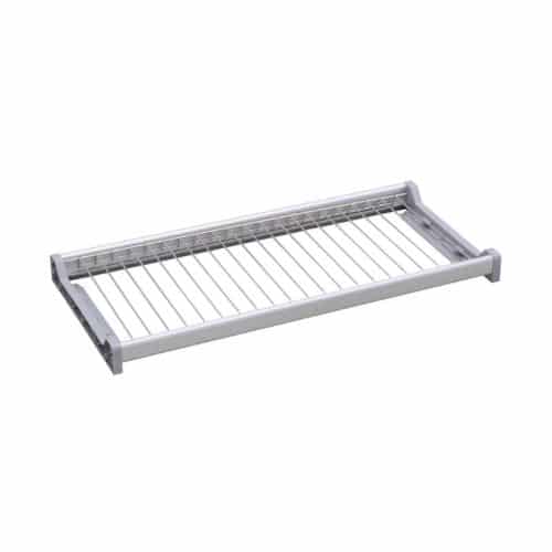 Khay úp chén đĩa Hafele 544.01.209 crom, 864x263mm