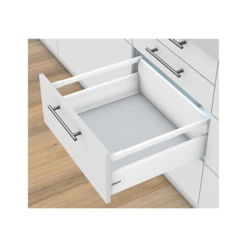 Ray hộp Hafele 550.85.235 Intivo X7 giảm chấn xám 30kg D 228mm