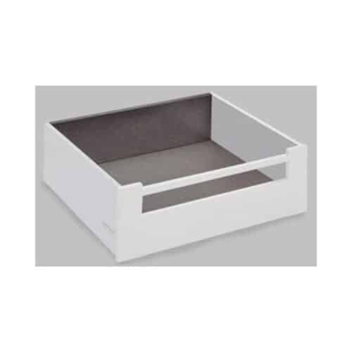 Ray hộp Hafele 552.55.708 Inner Alto-S Y3 giảm chấn H170mm trắng mờ