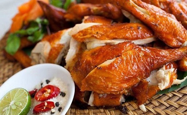 Cách nướng gà bằng nồi chiên không dầu