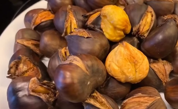 Cảm nhận khi ăn hạt dẻ nướng làm bằng nồi chiên không dầu