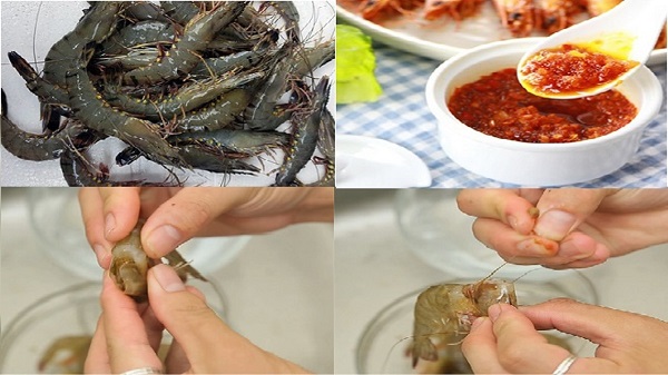 Cách nướng tôm bằng nồi chiên không dầu