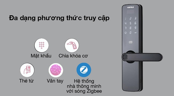 Hướng dẫn sử dụng khóa điện tử Häfele