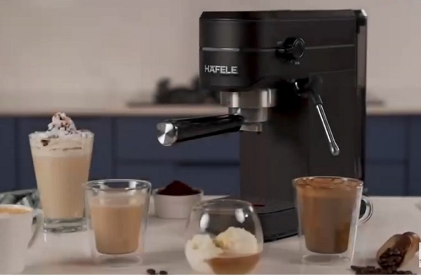 lựa chọn máy pha cafe Häfele có dung tích phù hợp