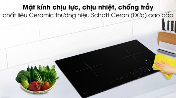 mặt kính gốm thủy tinh Schott Ceran cao cấp