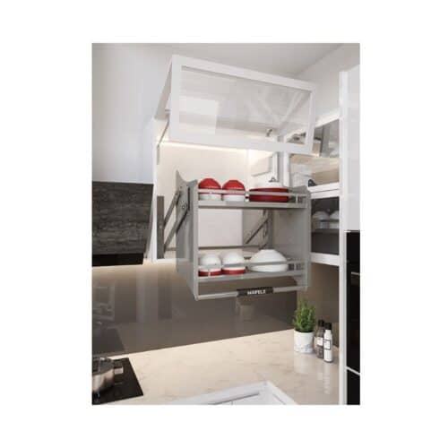 Ảnh thực tế bộ rổ nâng hạ Hafele Oria 504.76.705 700mm