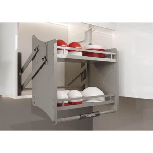 Ảnh thực tế bộ rổ nâng hạ Hafele Orio 504.76.815 700mm