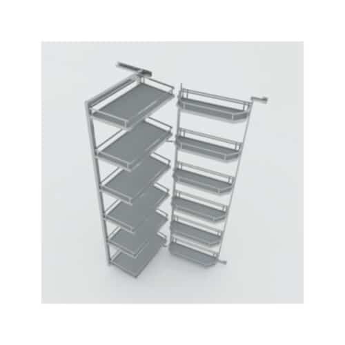 Bộ rổ Hafele Kara Swing 548.65.862 6 tầng 600mm