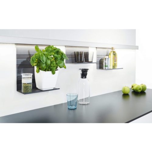 Ảnh thực tế thanh nhôm gắn tường dài 1200mm Hafele 521.00.012