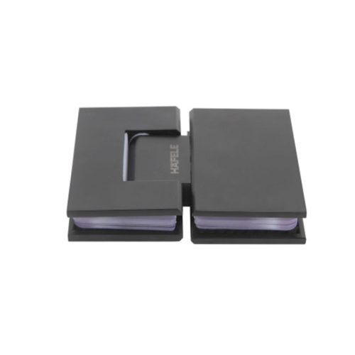 Bản lề kính - kính 180º màu đen Hafele 981.77.903