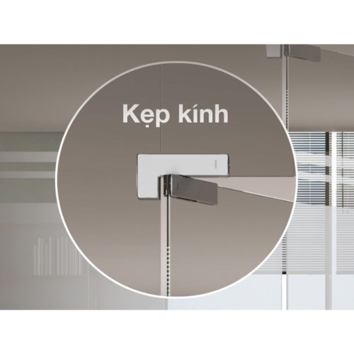 Hình ảnh kẹp kính Hafele 489.81.041