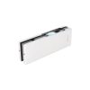 Kẹp kính trên inox bóng Hafele 981.00.657