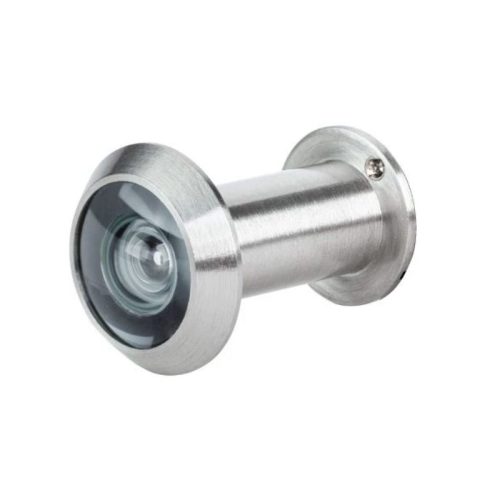 Mắt thần gắn cửa góc nhìn 200º không nắp che Hafele DIY 489.70.434